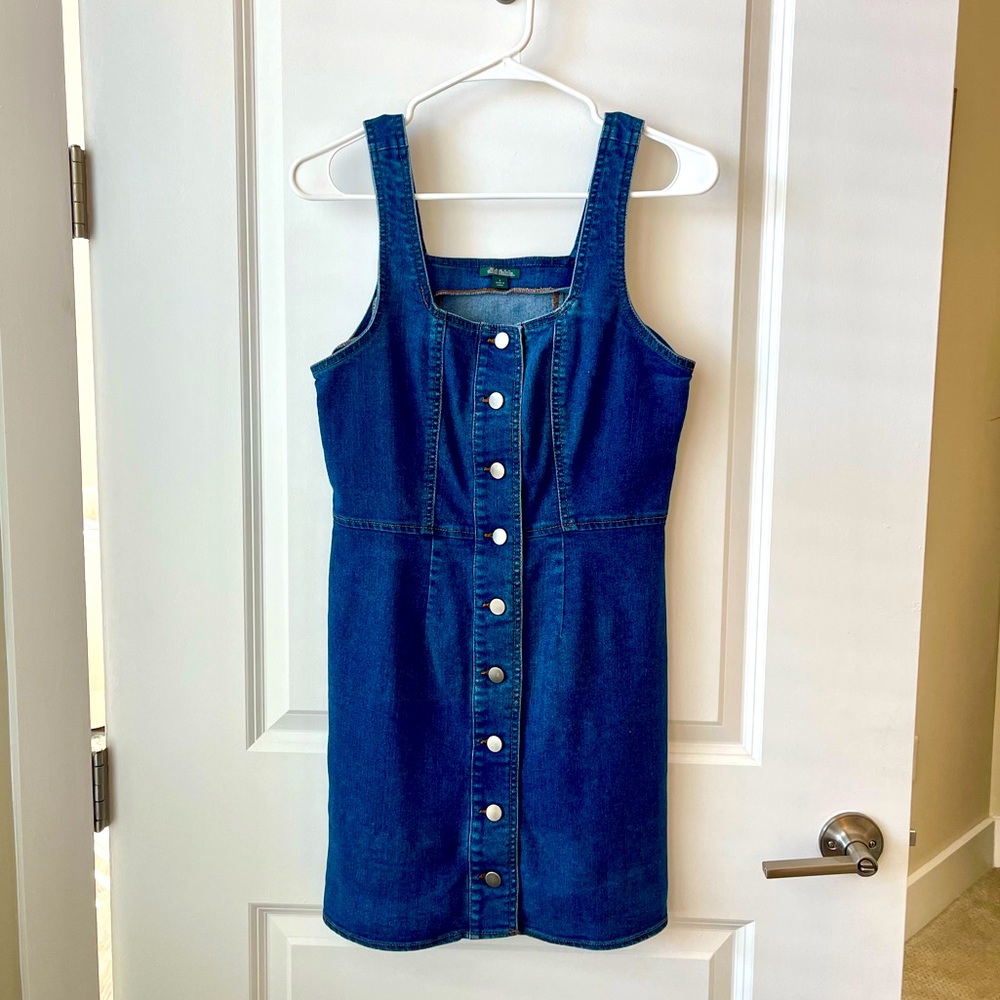 Wild Fable Women’s Stretch Denim Button Down Dress